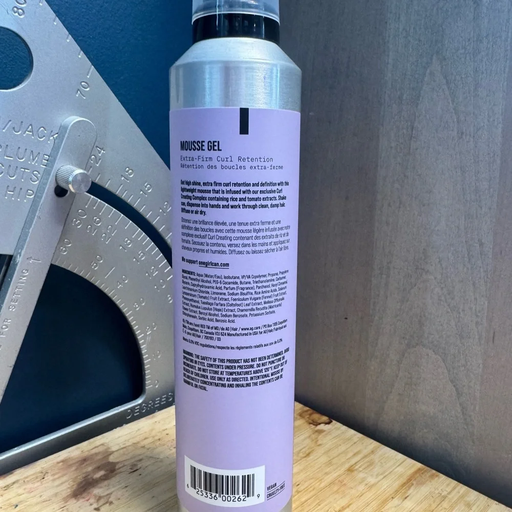 AG Care Mousse Gel Extra-Firm Curl Retention (Brand New) - Picture 2 of 9